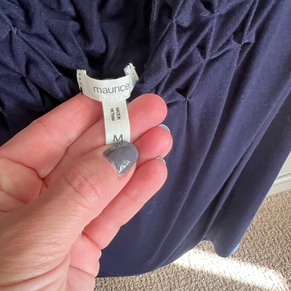 Maurice’s Blue Textured tank - Picture 2 of 4